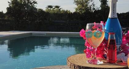 Villa Cerasella - Rustic Sicilian Retreat with Private Pool & Sunset View