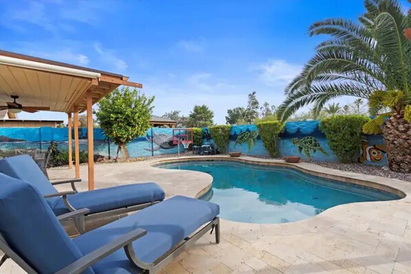 Outdoor pool - Chandler Southwest Gem w/Private Backyard Retreat! (Chandler)