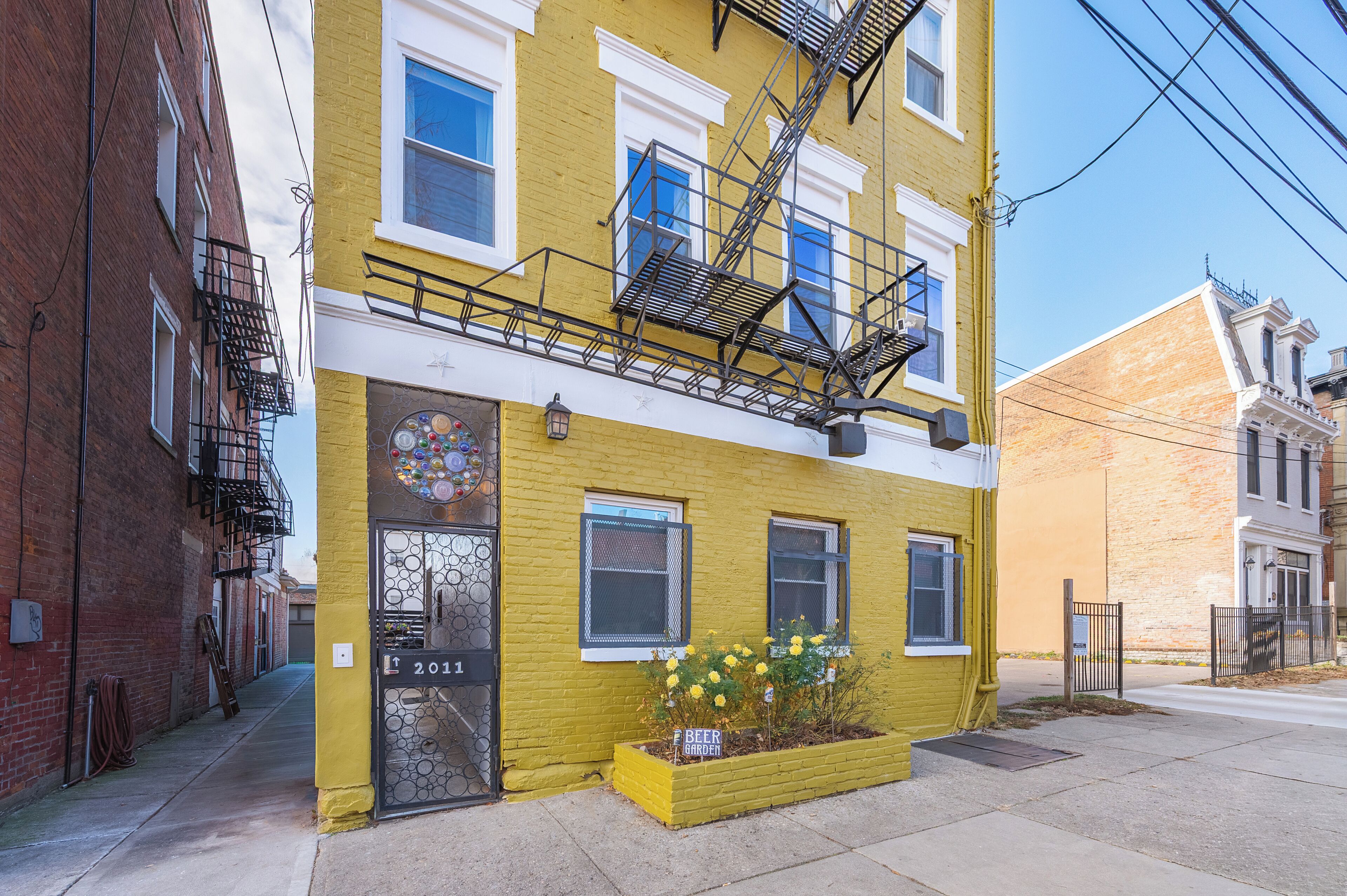 Historic Yellow Brick building in OTR — steps from Findlay Market