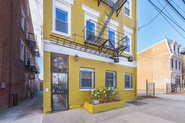 Historic Yellow Brick building in OTR — steps from Findlay Market