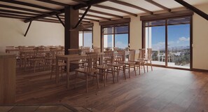 Living area - My Rooms Hostel Las Salas. Albergue (Las Salas)