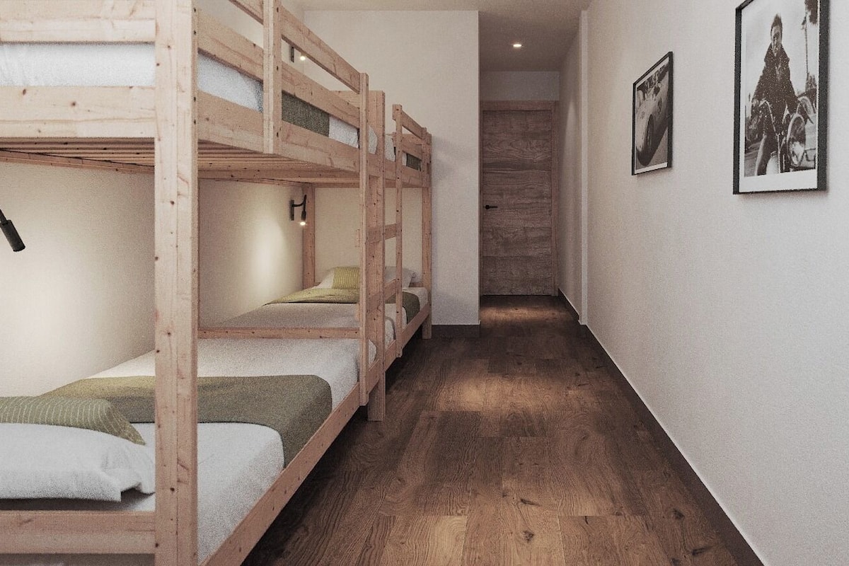 Dormitorio compartido básico, dormitorio mixto, no fumadores, No se admiten mascotas | Wifi gratis