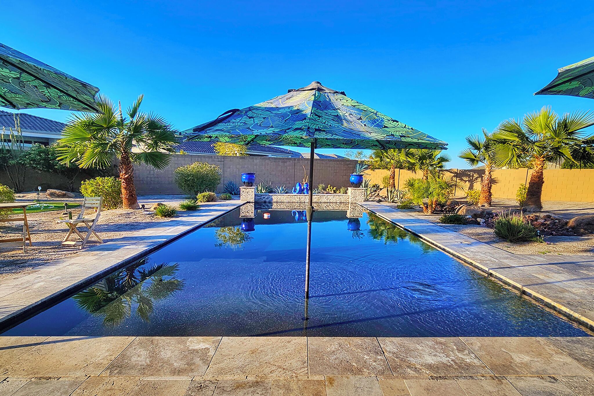 屋外プール、温水プール