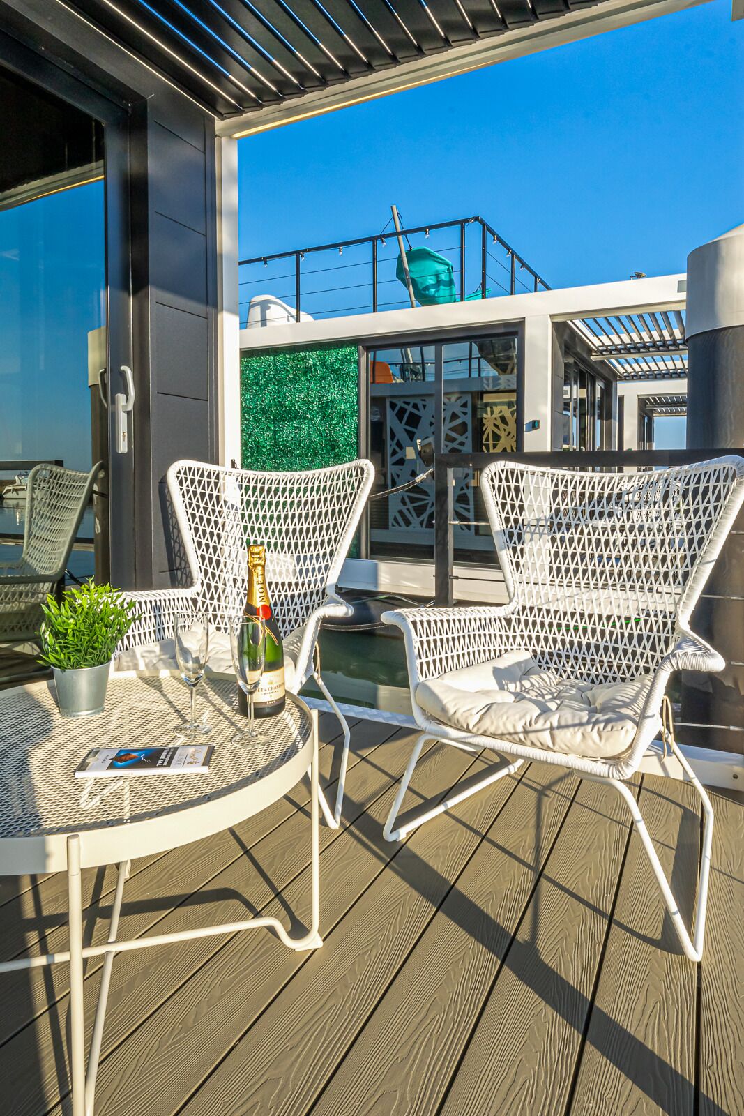 Casa mobile Deluxe, vista mare | Terrazza/patio