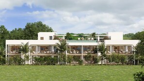 Exterior - Caribbean Luxury 2BR, Walk to Beach! Sky Pool Deck (Lower Carlton)