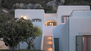 Fassade der Unterkunft