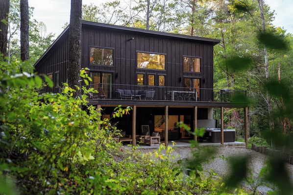 Exterior - Luxury Cabin | Hot Tub + Forest Views (Logan)