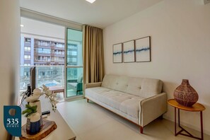 Living area - Stay Steps from the Barra Lighthouse (Salvador)