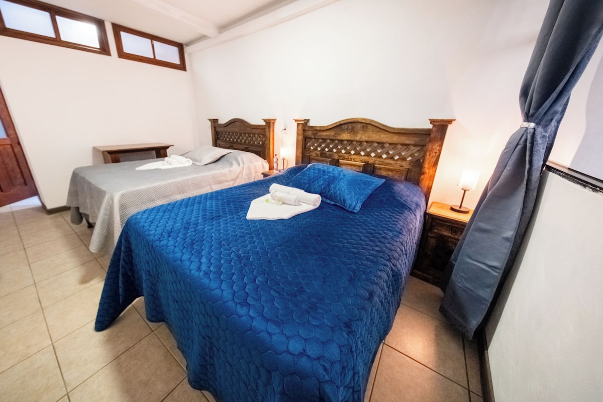 Quarto casal básico | Wi-Fi de cortesia