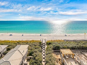 Beach nearby - Famous Seaside Home from The Truman Show with Gulf Views and Pool Access (Santa Rosa Beach)