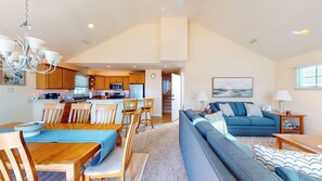 Smart TV, books - 4BR/3BA Beach Home w/ Rooftop Deck & Outdoor Living (Ocean City)