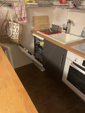 Coffee/tea maker, fridge, microwave, oven - 100m from resort center, tv, ski locker, 39m², Pra Loup (Uvernet-Fours)