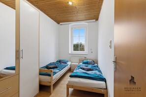 2 habitaciones y ropa de cama 