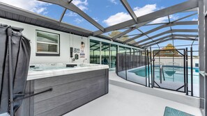 Alberca al aire libre 