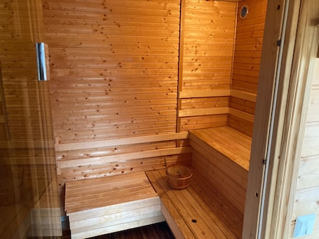 桑拿. 玛丹布拉斯舒适小屋