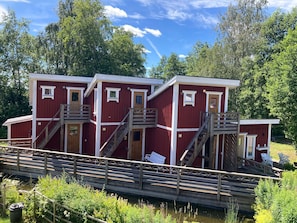 Front of property - Madam Blås mysiga stugor (Nossebro)