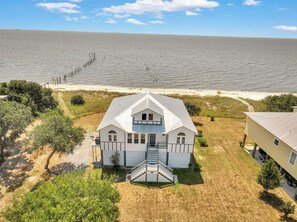 Deluxe House, Balcony, Beach View | Exterior - The Ocean Belle (Ocean Springs)