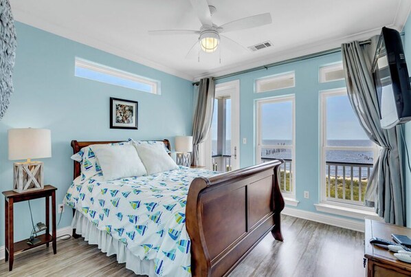 Deluxe House, Balcony, Beach View | Iron/ironing board - The Ocean Belle (Ocean Springs)