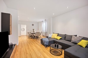 Living area - Central in Haan - 4 bedrooms - Up to 7 persons (Haan)