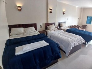 Blackout curtains, soundproofing, free WiFi - NILE MOON (Aswan)