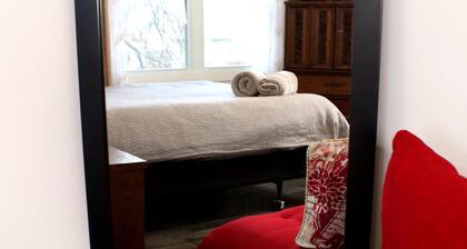 Cozy Modern Suite Near All Amenities + Transit. / Parking + Wi-Fi + Laundry