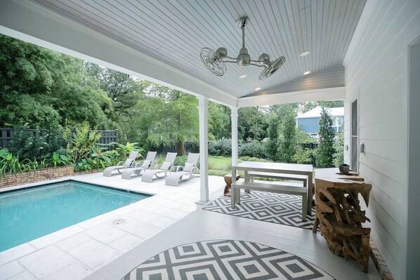 Deluxe House | Terrace/patio - Marée Mason (Ocean Springs)