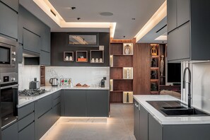 Private kitchen - Oriental chic • 3 bedrooms with private pool and spa (Marrakesh)
