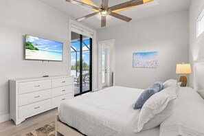 5 habitaciones, tabla de planchar con plancha y cuna de viaje 