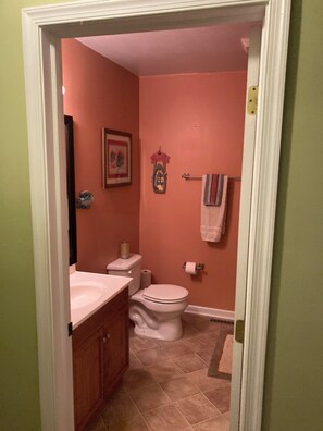 Towels, toilet paper - BR keyed different locks rent separate or together. Kitchen, lr, laundry shared (Dover)