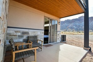Terrace/patio - C2-C3 Combo - Moab Sage Creek Resort - Heated Pool (Moab)