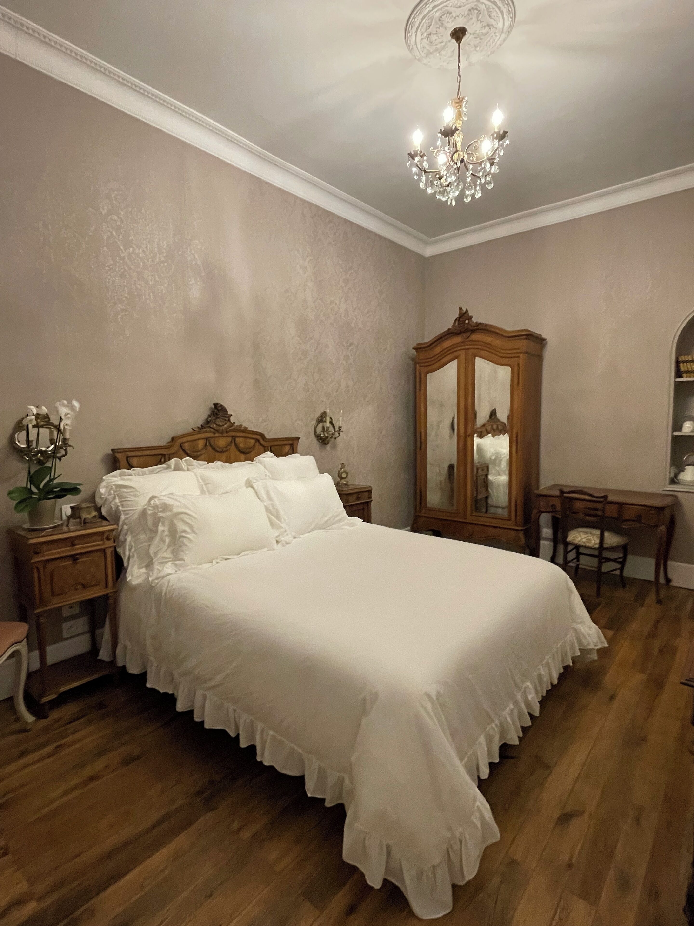 Comfort tweepersoonskamer, uitzicht op tuin | Een laptopwerkplek, gratis wifi