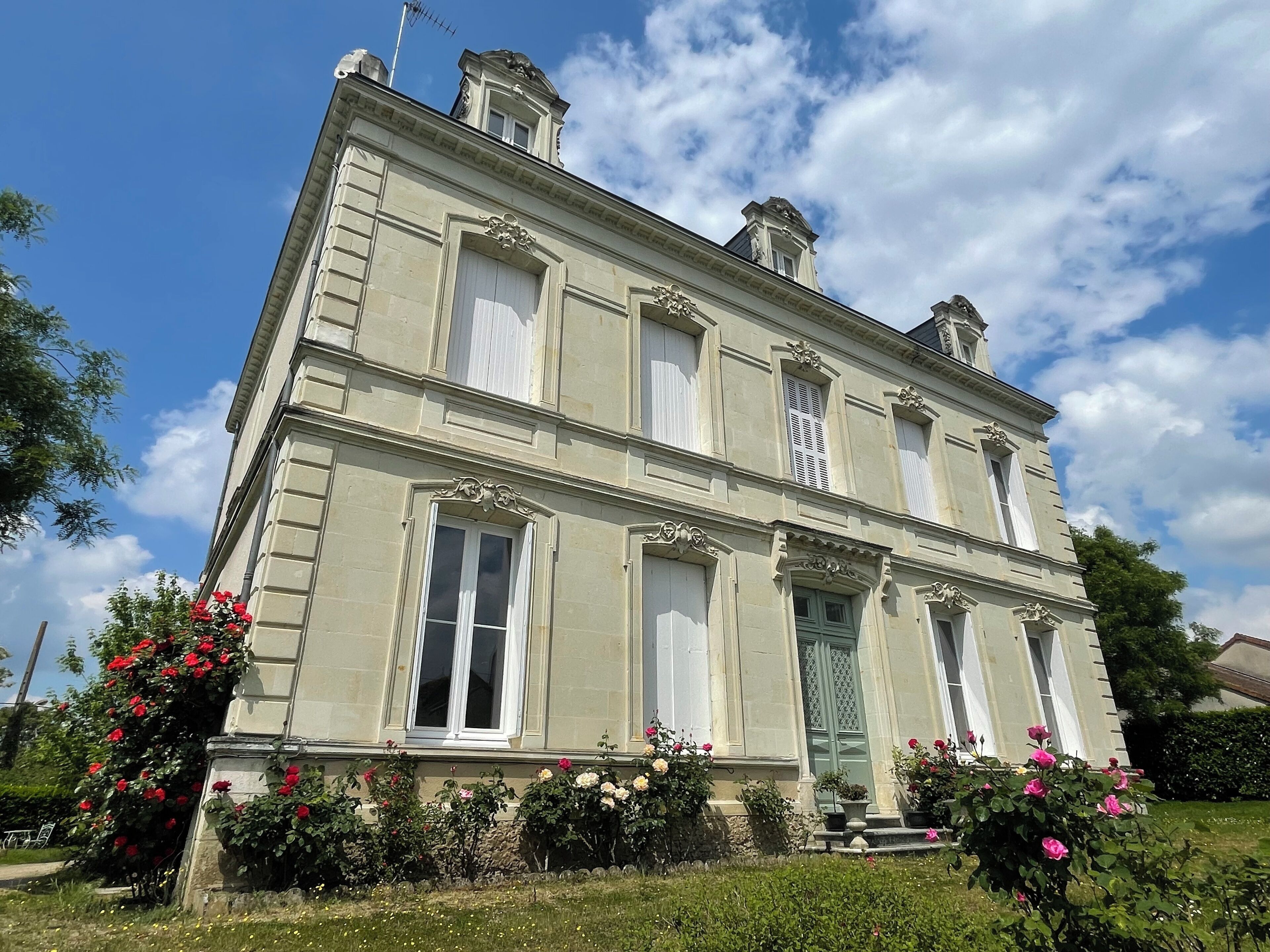 Façade de l’hébergement