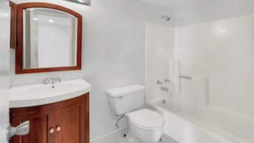 Towels, soap, toilet paper