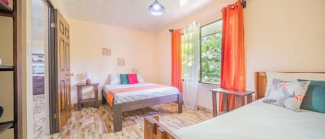 2 dormitorios, tabla de planchar con plancha, wifi gratis y ropa de cama