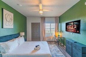 2 habitaciones, escritorio, tabla de planchar con plancha y wifi 
