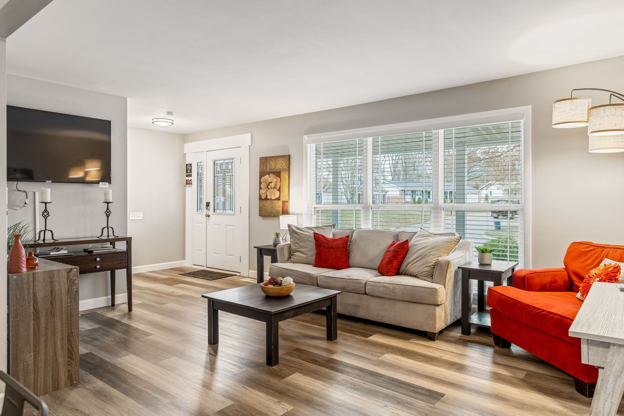 Smart TV, video games, table football, ping pong