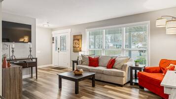 Smart TV, video games, table football, ping pong