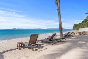 On the beach - Casa Tranquila, Oceanfront at Punta Negra Beach (Puerto Vallarta)