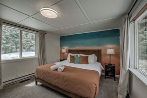 2 bedrooms, desk, free WiFi, bed sheets