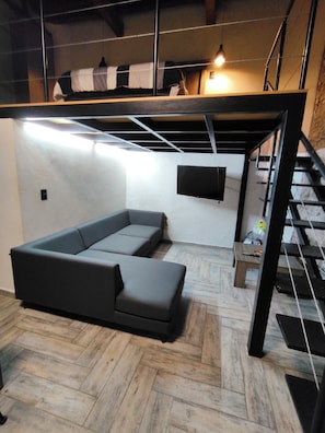 Comfort Loft | Living area - Casona Poblana Hotel Puebla (Puebla)