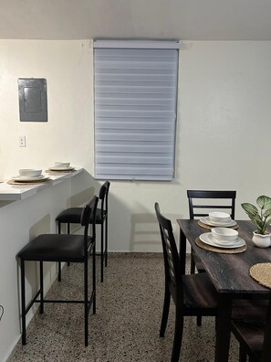 Dining - 3-bedroom house in superb Vega Baja with cool AC (Vega Baja)
