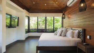 6 habitaciones, caja de seguridad en la habitación y escritorio