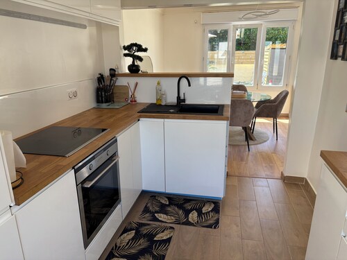 Maison pour 4 personnes 2 chambres jardin clos avec terrasse