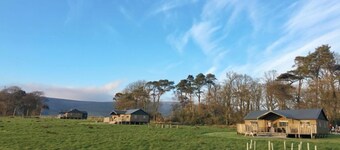 Dog friendly glamping site near Preston, Bleasdale, Lancashire