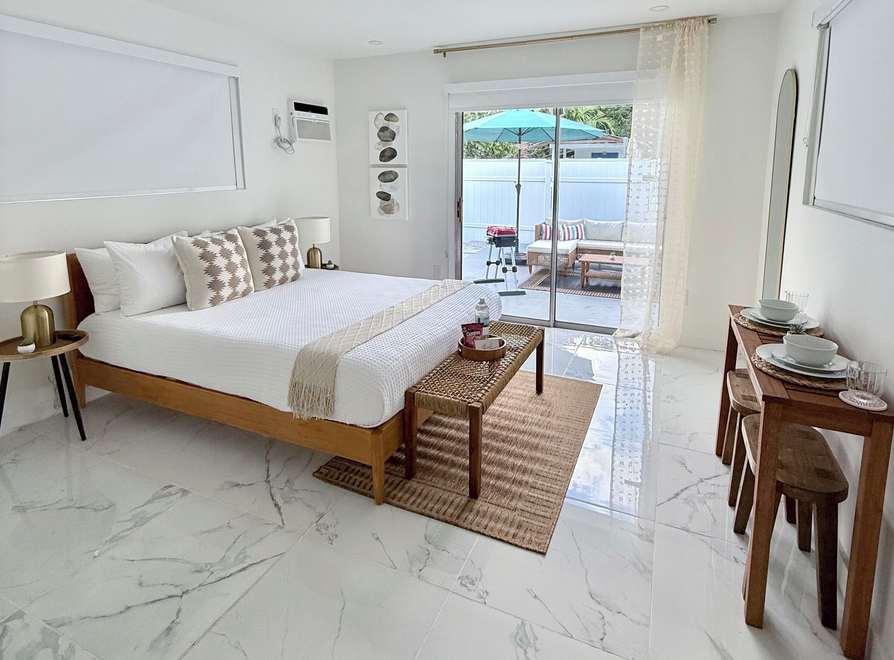 1 bedroom, iron/ironing board, free WiFi, bed sheets