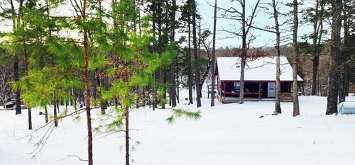 Cliffside Cabin above Piney Falls - with Creek Access and Amazing Views