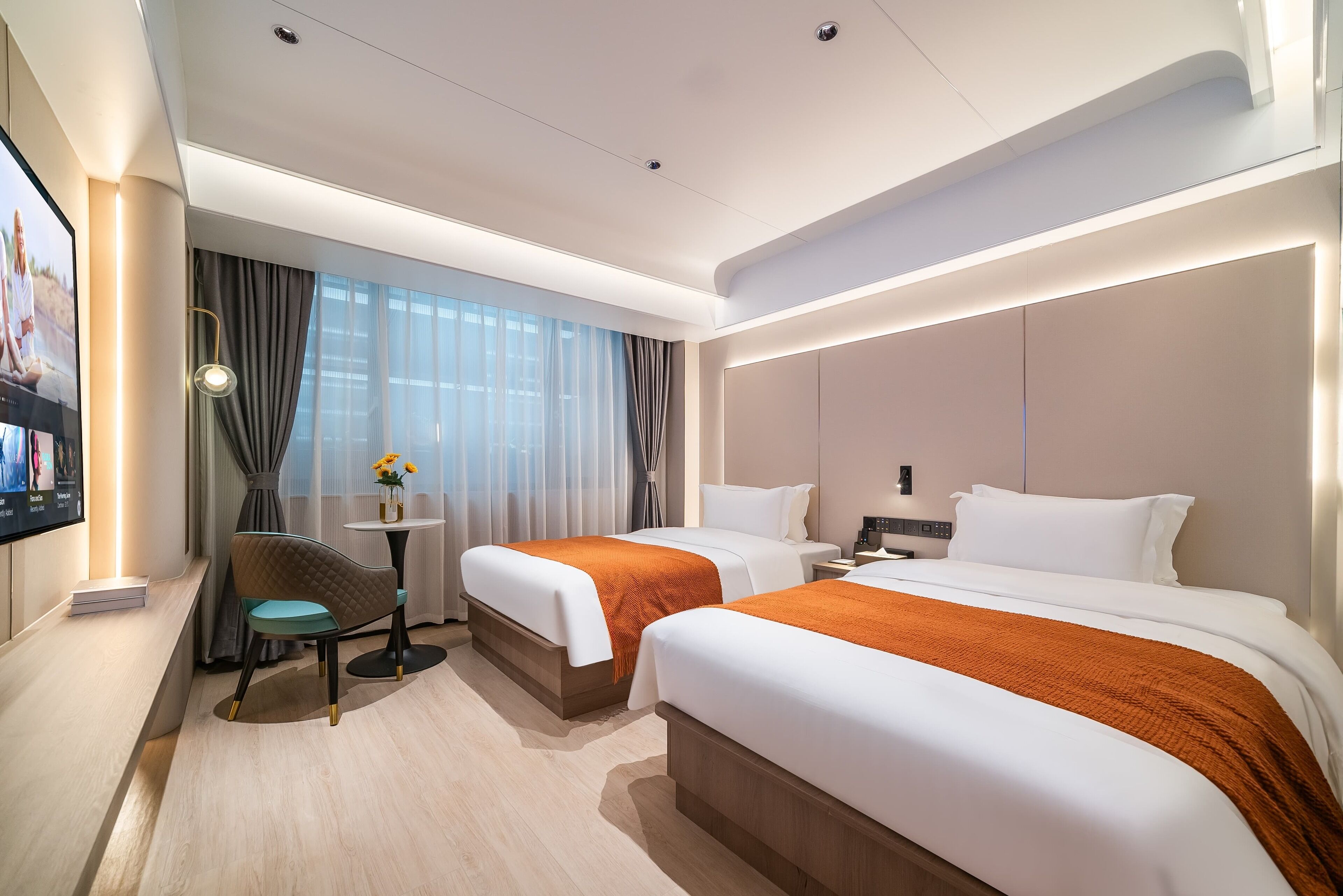 Standard Twin Room | Blackout drapes, iron/ironing board, free WiFi