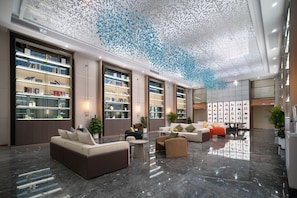 Sala de estar en el lobby