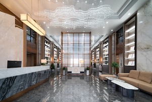 Sala de estar en el lobby