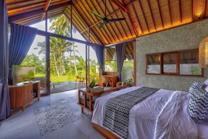 Deluxe Villa, Balcony, Pool View | Desk, laptop workspace, free WiFi - The Udiana Ubud  (Tegallalang)